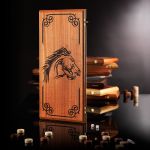 Backgammon "Mustang" (Black Body)