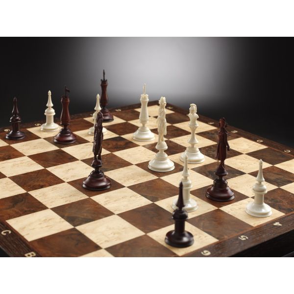 Chess "French Empire" Mammoth Tusk