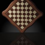 Chess "Calvert" Dark Board