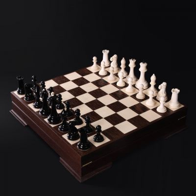 Chess "Staunton" Mammoth Tusk