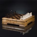 Chess "Staunton Elegant" Mammoth Tusk