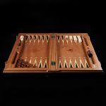 Backgammon "Arkhyz" With A Dark Playing Field