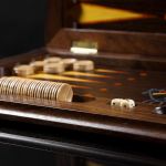 Backgammon "Armenia" With A Dark Playing Field