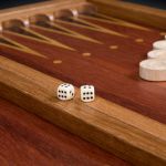Backgammon "Windrose" Dark Board