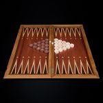 Backgammon "Salamander" Dark Board