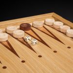 Backgammon-checkers (2 in 1) Light Board