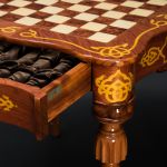 Chess Table "Baroque"