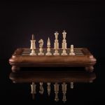 Chess "Barleycorn" Dark Board