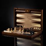 Chess-backgammon-checkers (3 in 1) "Everest"