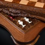Chess "Camelot" Mammoth Tusk (Custom-made)