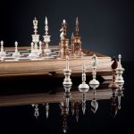 Chess "Selenius" Dark Board