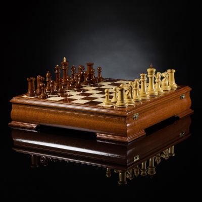 Chess "Staunton" Luxury (Livewood / Boxwood), Limited Edition