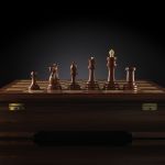 Chess "Staunton" Luxury Mini (Bubinga / Boxwood)