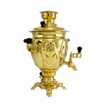 Samovar on coal, charcoal, firewood 2.5 liters "Tula" in the set "Gift"