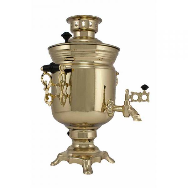 Samovar electric 3 liters "Bank" (auto power off button)