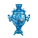 Samovar electric 3 liters "Tula" hand-painting "Winter's Night" (auto power off button)