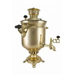 Samovar on coal, charcoal, firewood 7 liters "Classic" in the set of "Present"