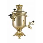 Samovar on coal, charcoal, firewood 5 liters "Classic" in the set "Gift"