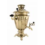 Samovar on coal, charcoal, firewood 2.5 liters "Practical" in the set "Gift"