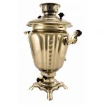 Samovar on coal, charcoal, firewood 2.5 liters "Practical" in the set "Gift"