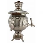 Samovar combined (electric or coal, charcoal, firewood) 4.5 liters "Ball"