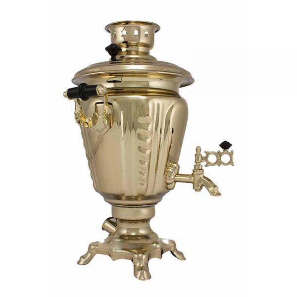 Samovar electric 3 liters "Cone" (auto power off button)