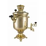 Samovar on coal, charcoal, firewood 5 liters "Classic" in the set of "Present"