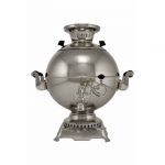 Samovar electric 3 liters "Tula" in the set "Classic Gzhel" hand-painting (auto power off button)