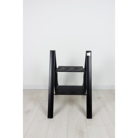 Leonardo ladder, 2 steps, black-4