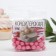 Sprinking confectionery in color glaze "Pink", 12-13 mm, 50 g