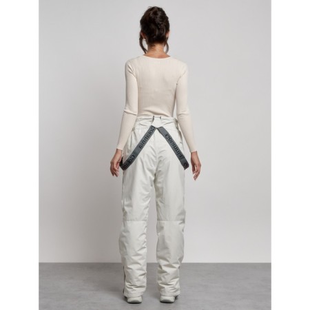 Semi -combinezone female ski insulated, size 46, white color-17