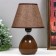 Table lamp "Inkanto" 1x40W E27 Brown 18x18x27 cm Risalux