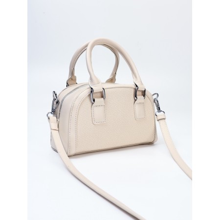 Women's bag, 22*7*14, lightning departure, belt lengths, white-4