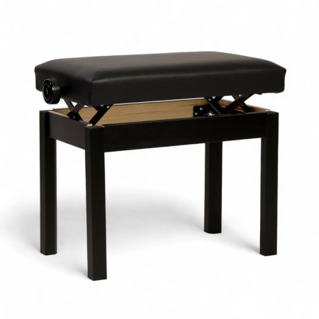 Music Life Piano Bange Sit 55 x 34, height 48-58 cm, black