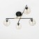 Ceiling chandelier "Henri" E14 4x60 watts