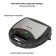 Baking device 5 in 1 Pioneer SM520D, 850 W, grill, sandwich, waffle, hazel
