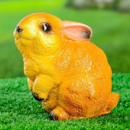 Garden figure "Hare cheerful" 14x10x16cm-8