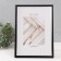 Photo frame Plastic "Mira" 21x29.7 cm, (A4) Black with silver (plastic screen)
