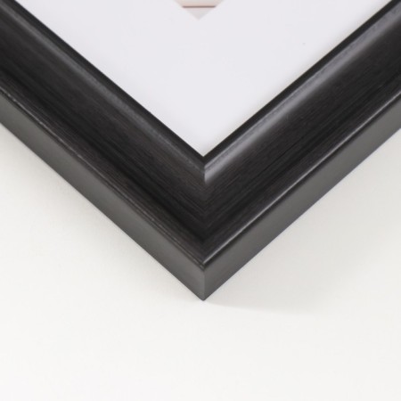 Photo frame Plastic "Mira" 15x15 cm brown (plastic screen)-2
