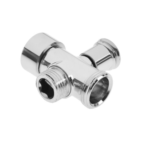 Divertor "KM 102" 102102, for the mixer, fixer, brass, chrome-2