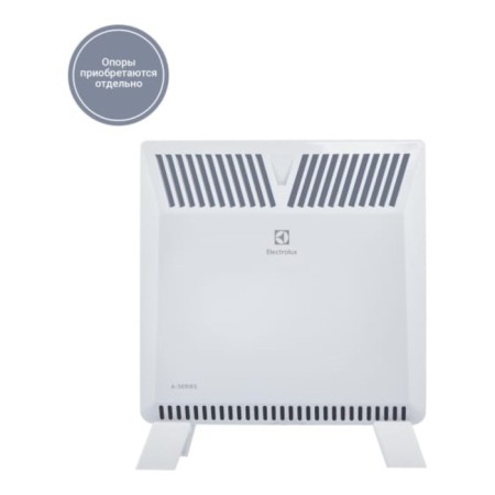 Electrolux Ech/A-1000 M heater, convector, floor, 1000 watts, 15 m², white-1