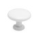 Ручка кнопка ТУНДРА LIGHT PK036WH, белая