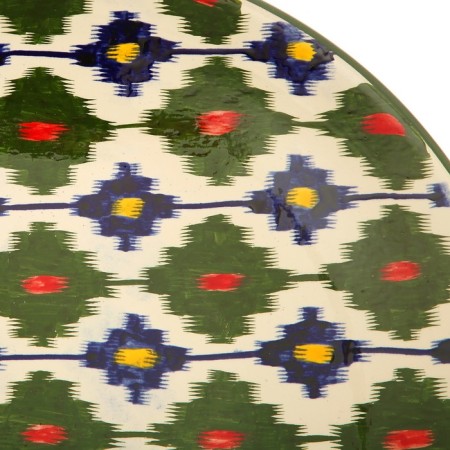 Lryagan Round Rishtan Ceramics, 41cm Mix-4