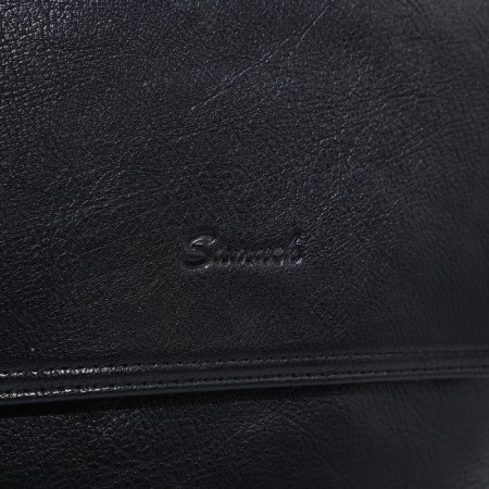 Male bag, black color-3