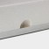 Balcony box for flowers, 40 cm, color marble