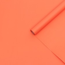 Matte film, 0.58 x 10 m, carrot, 70 μm
