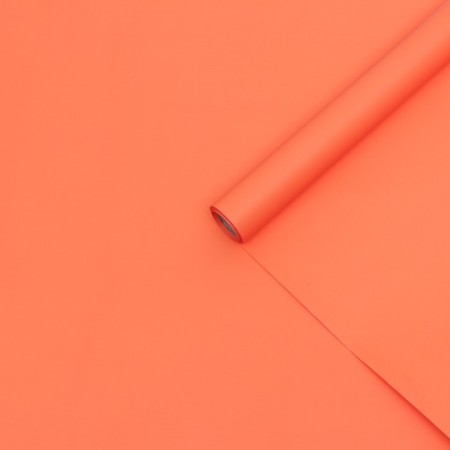 Matte film, 0.58 x 10 m, carrot, 70 μm