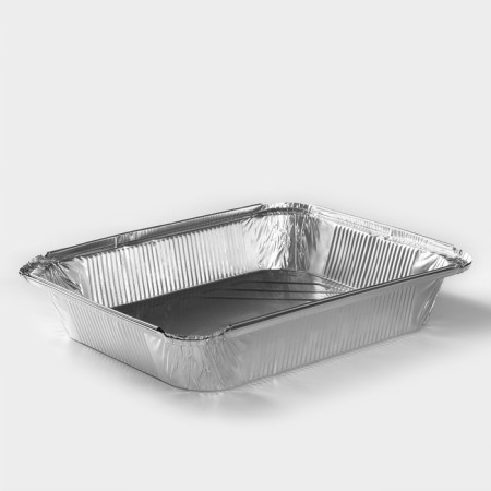 A set of foil for baking and baking shares, 3.18 l, 32 × 26 × 6.5 cm, 2 pcs-2