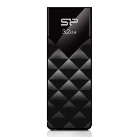 Flash disc Silicon Power 32gb Ultima U03 SP032GBUF2U03V1K USB2.0 Black