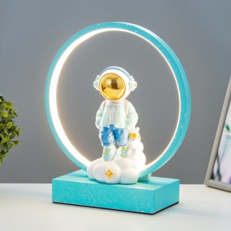Cosmonaut's table lamp LED 15W azure 25.5x10x29.5 cm Risalux-1